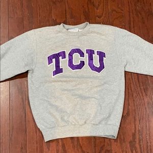 Texas Christian University Grey Crewneck